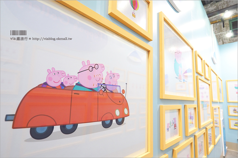 【台中佩佩豬】Super Pop粉紅豬小妹超級互動展～多項遊樂設施玩不停！室內溜小孩的好去處！