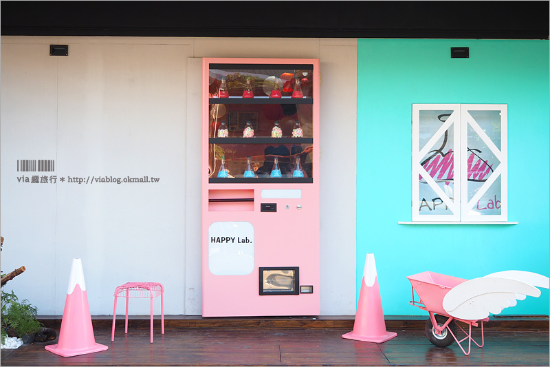 【嘉義IG景點】Happy Lab.糖果＋扭蛋店！最新IG打卡景點～少女心大爆發的粉紅實驗室！