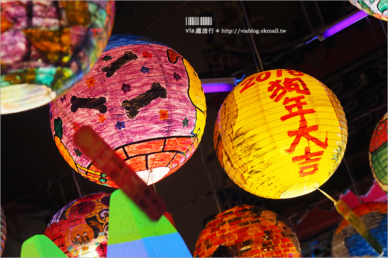 普濟殿燈會》普濟殿燈籠～夢幻「花燈街」超漂亮！台南過年絕對要朝聖的年節限定美景！
