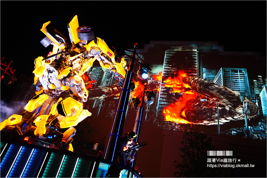 日本環球影城》2018最新！全新夜間遊行登場～世界首創光雕＋花車的大型遊行來囉！