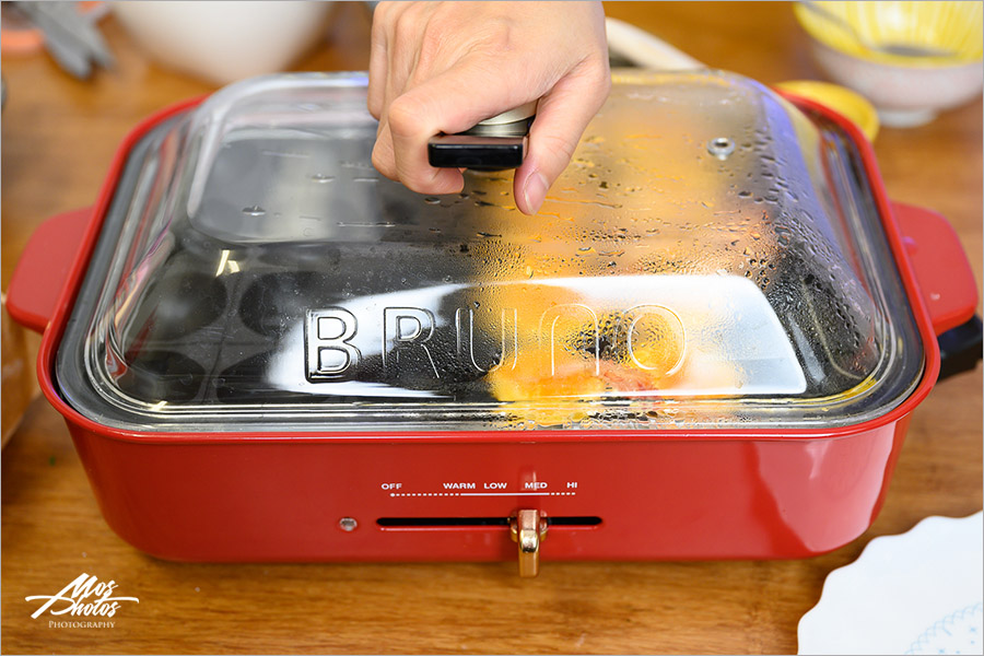 料理好物推薦》BRUNO多功能鑄鐵電烤盤，新色限量款！！一機可多用途，料理超多變化，好收納超方便呦～！