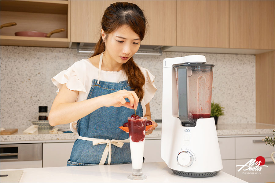 食物調理機推薦》韓國422inc美型真空破壁調理機～懶人必備小家電，一鍵操作真空抗氧，留住營養！