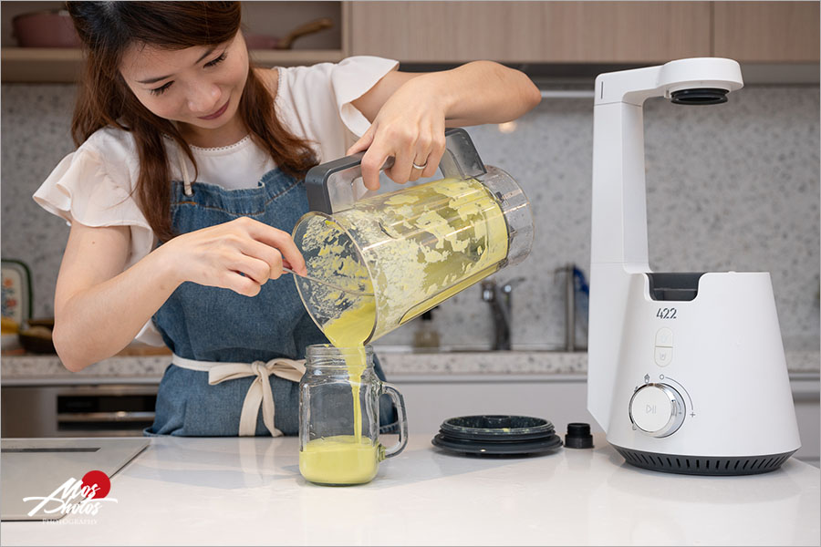 食物調理機推薦》韓國422inc美型真空破壁調理機～懶人必備小家電，一鍵操作真空抗氧，留住營養！