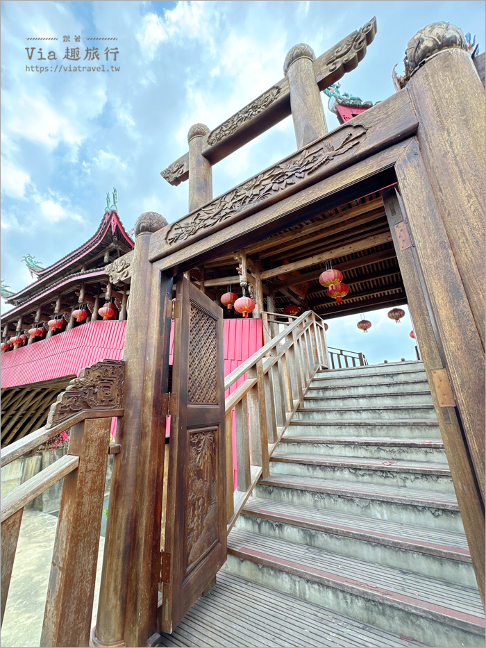 集集景點》全台唯一中國木造古橋：泰順廊橋～還有隱藏版月老這裡拜！