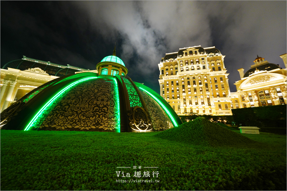 澳門上葡京酒店》超美開箱！平價入住五星歐式皇宮飯店，奢華美食饗宴及夢幻歐風花園好超值！