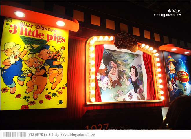 【迪士尼90週年特展】2014台北松山迪士尼特展～跟著迪士尼回顧走過90年的精彩畫面！12