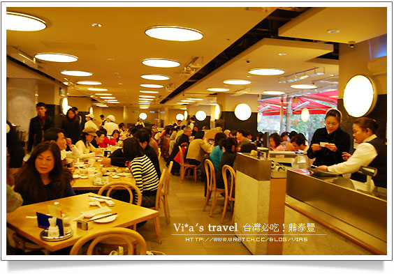 【台北美食】台北好吃的餐廳～鼎泰豐小籠包餐廳