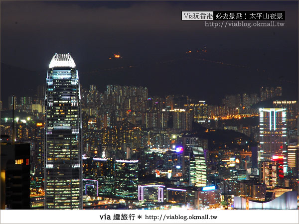 【香港自由行】必推！內有百萬夜景～香港太平山夜景29