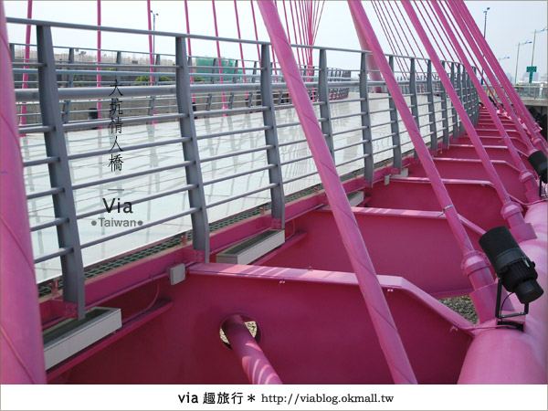 【大坑情人橋】新的台中約會景點～浪漫粉紅色情人橋8