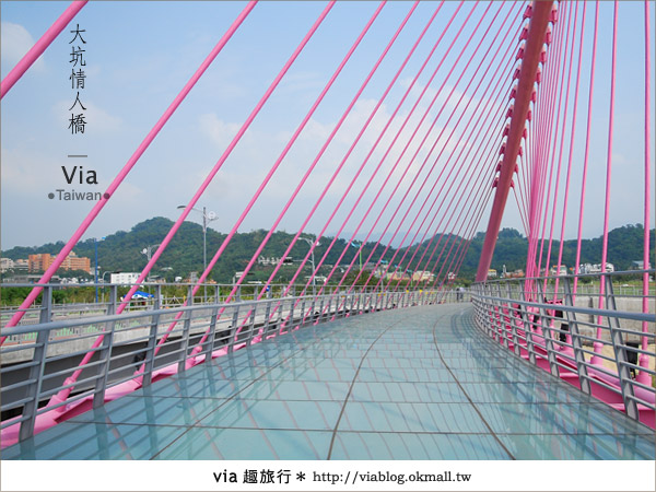 【大坑情人橋】新的台中約會景點～浪漫粉紅色情人橋12