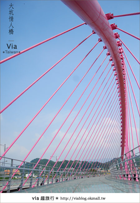【大坑情人橋】新的台中約會景點～浪漫粉紅色情人橋17