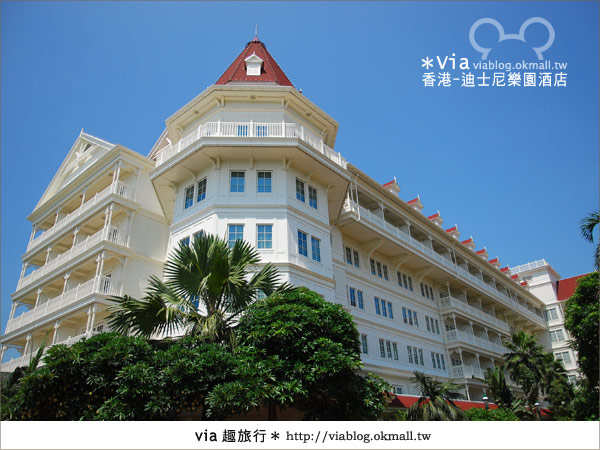 【香港住宿】跟著via玩香港(4)～迪士尼樂園酒店（外觀、房間篇）10