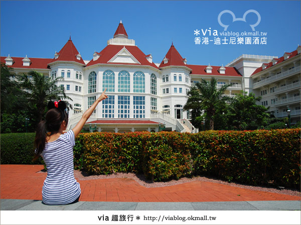 【香港住宿】跟著via玩香港(4)～迪士尼樂園酒店（外觀、房間篇）46