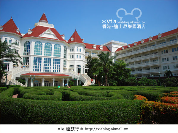 【香港住宿】跟著via玩香港(4)～迪士尼樂園酒店（外觀、房間篇）5