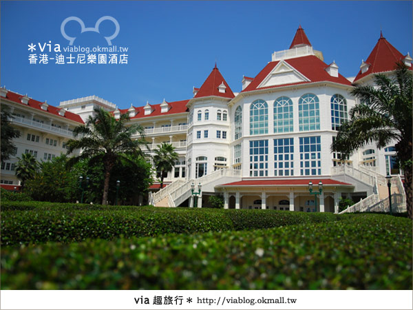【香港住宿】跟著via玩香港(4)～迪士尼樂園酒店（外觀、房間篇）13