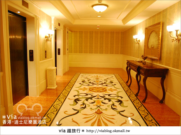 【香港住宿】跟著via玩香港(4)～迪士尼樂園酒店（外觀、房間篇）26