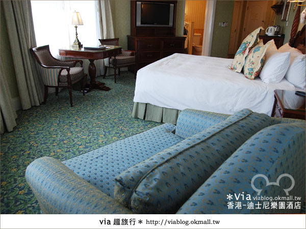 【香港住宿】跟著via玩香港(4)～迪士尼樂園酒店（外觀、房間篇）32