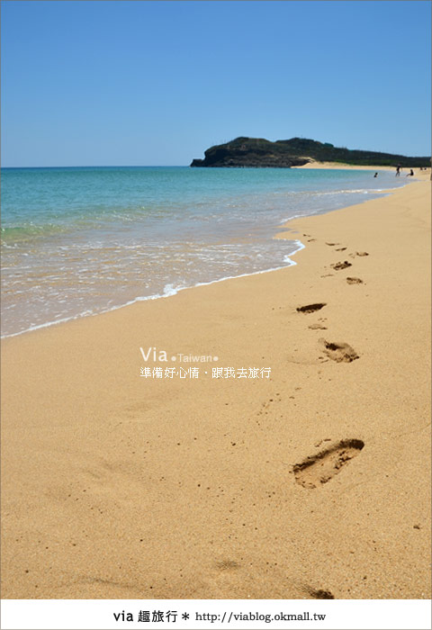【澎湖沙灘】山水沙灘，遇到菊島的夢幻海灘！23