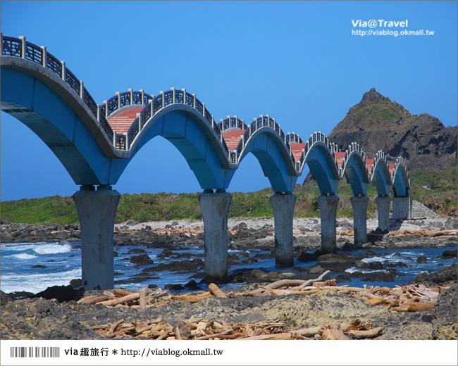 【台東必去景點】台東三仙台～我心目中台灣最美的一座橋啊！11